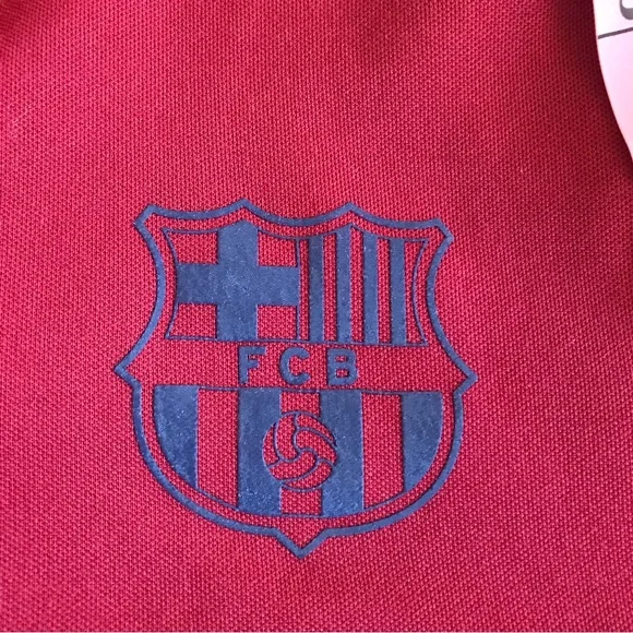 Nike Barcelona Burgundy Track Full Zip Jacket - Picture 3 of 8